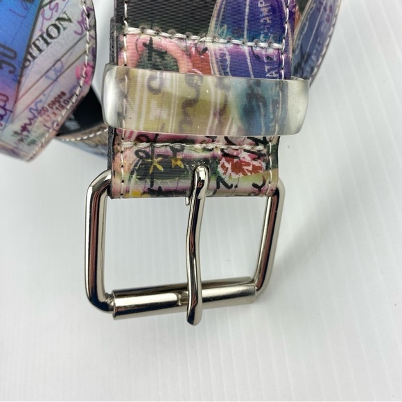 Vintage Y2K Lentricular Hologram Belt 38 inches - Picture 3 of 8